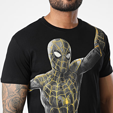 Spiderman - Camiseta Jump Negro