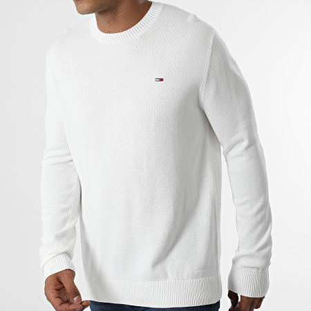 Tommy Jeans - Pull Essential 3273 Blanc