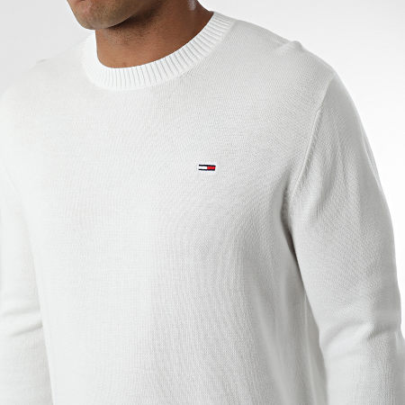 Tommy Jeans - Pull Essential 3273 Blanc