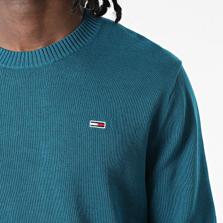 Tommy Jeans - Pull Essential 3273 Turquoise
