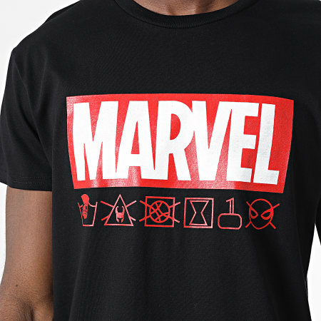 Marvel - Tee Shirt MEMARCOTS154 Noir