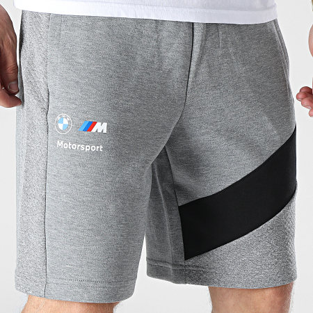 Puma - BMW Motorsport Pantalones cortos de jogging 535868 Gris jaspeado