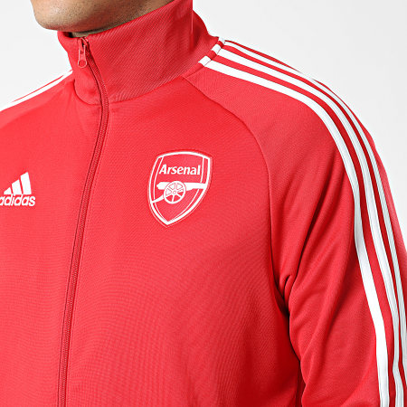 Adidas Sportswear - Arsenal FC DNA HF4051 Giacca con zip a righe rosse