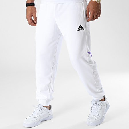 Adidas Sportswear - Pantaloni da jogging Real Madrid HG4033 Bianco
