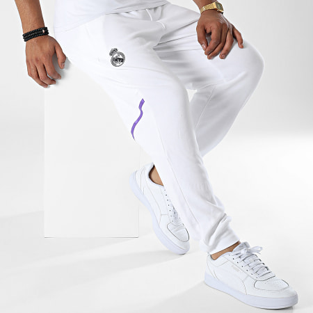Adidas Sportswear - Pantalon Jogging Real Madrid HG4033 Blanc