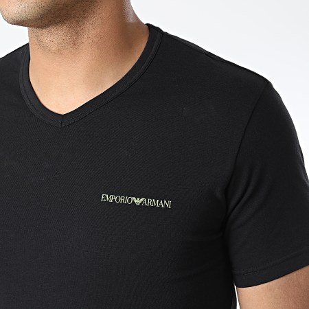 Emporio Armani - Lot De 2 Tee Shirts 111849 2F717 Noir