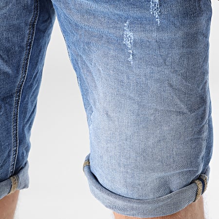 KZR - Pantaloncini di jeans S-58198 Blu Denim
