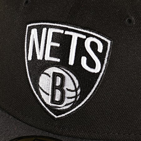New Era - Casquette Fitted 9Fifty NBA Basic Brooklyn Nets Noir