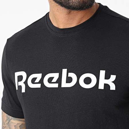 Reebok - Maglietta Reebok Linear Read GJ0136 Nero