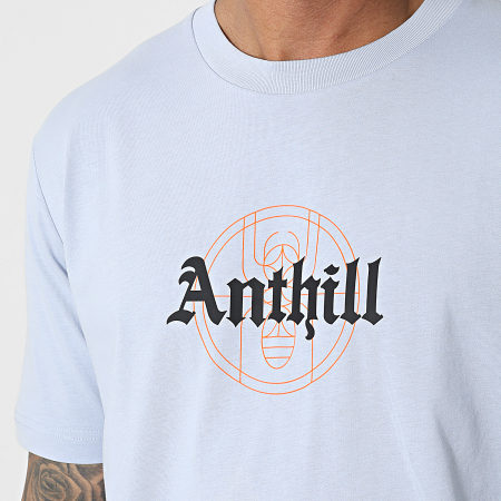 Anthill - Camiseta gótica azul claro