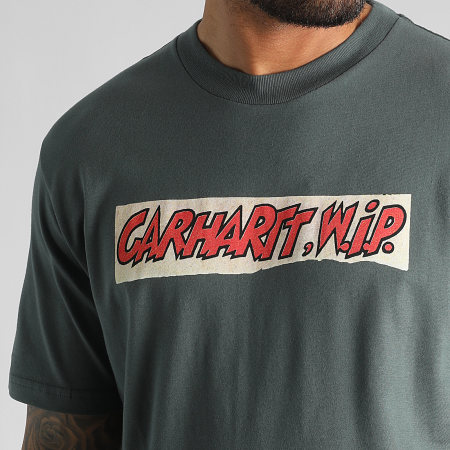 Carhartt - Tee Shirt Sign Painter I030172 Vert Kaki
