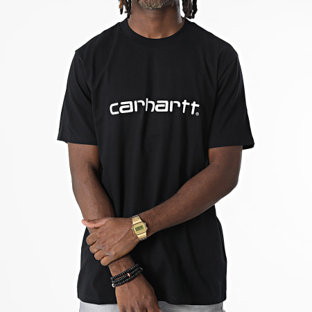 Carhartt - Tee Shirt Script I031047 Noir