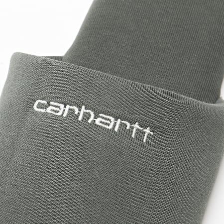 Carhartt - Chaussons Script Embroidery Vert