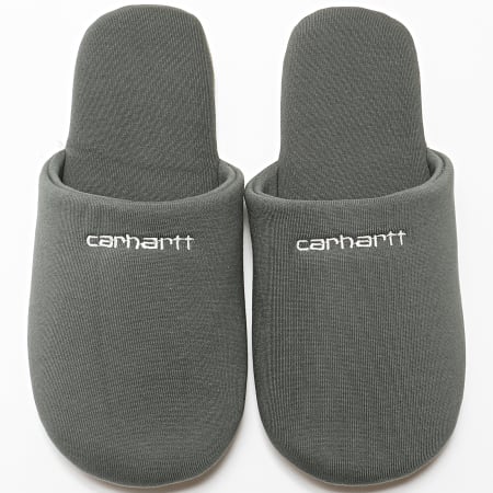 Carhartt - Pantofole Script Ricamo Verde