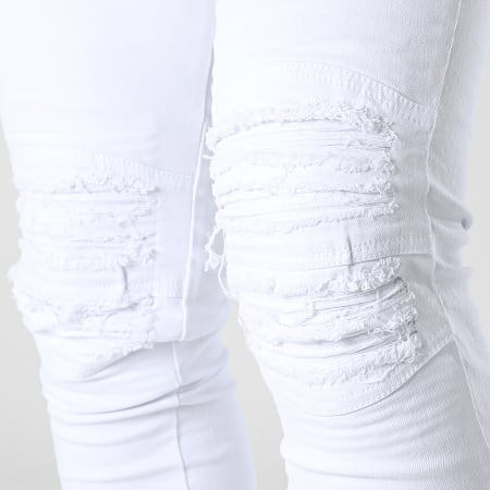 Ikao - Jeans slim DH-3903 Bianco