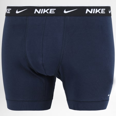 Nike - Confezione da 3 boxer Everyday in cotone elasticizzato KE1007 nero navy