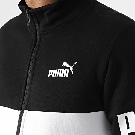 Puma - Ensemble De Survetement Puma Power 670038 Noir Blanc