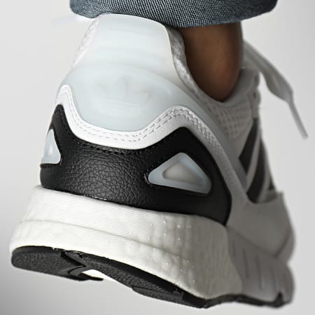 Adidas Originals - ZX 1K Boost 2 Zapatillas GZ3549 Nube Blanco Núcleo Negro