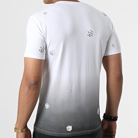 Classic Series - Tee Shirt BC014 Blanc Gris Dégradé
