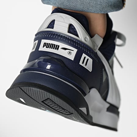 Puma - Mirage Sport Sneakers Tech 383107 Grigio Viola Peacoat Bianco