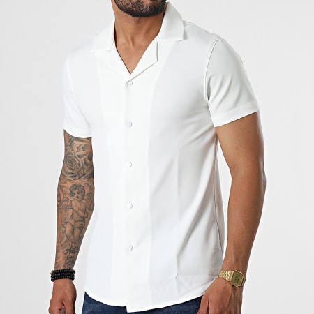 Uniplay - Camicia a maniche corte bianca