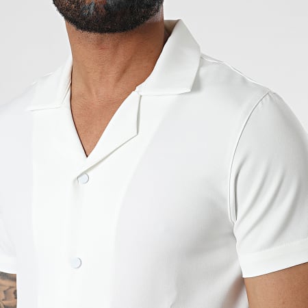 Uniplay - Camicia a maniche corte bianca