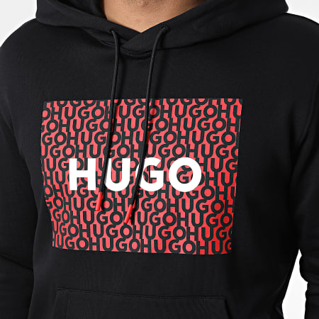 HUGO - Sweat Capuche 50473875 Noir
