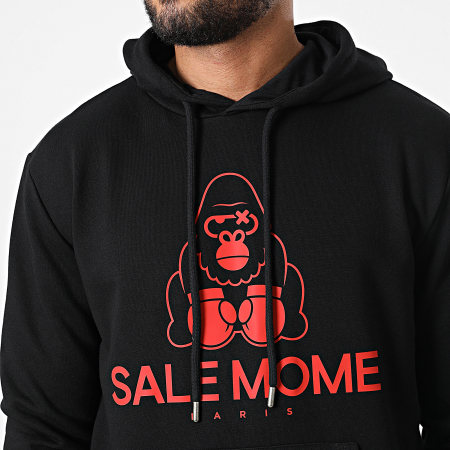 Sale Môme Paris - Ensemble De Survetement Gorille Noir Rouge