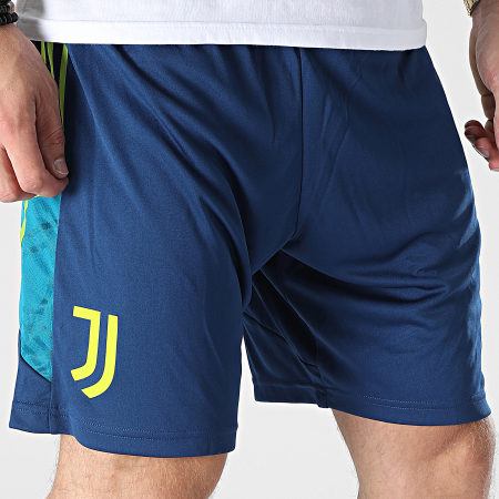 Adidas Sportswear - Short Jogging A Bandes Juventus H56709 Bleu Marine