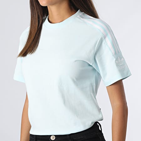 Adidas Originals - Tee Shirt Femme Tight HN5902 Bleu Ciel