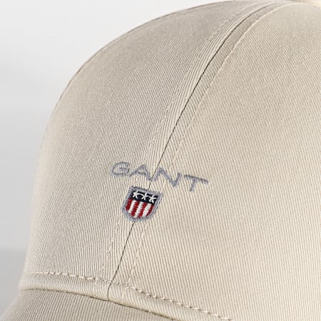 Gant - Casquette High Cotton Twill Beige