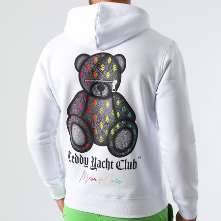Teddy Yacht Club - Maison Couture Sudadera con capucha Gradient Limited Blanco