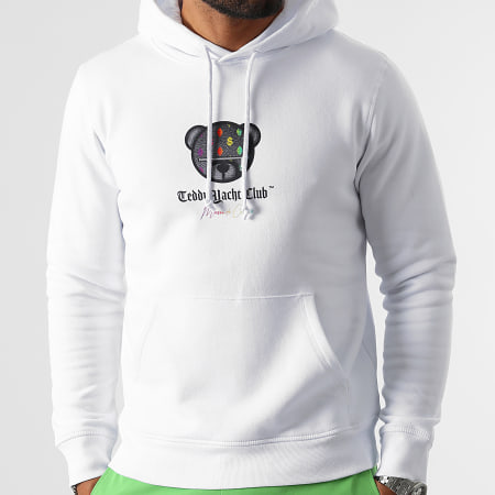 Teddy Yacht Club - Sweat Capuche Maison Couture Gradient Limited Blanc