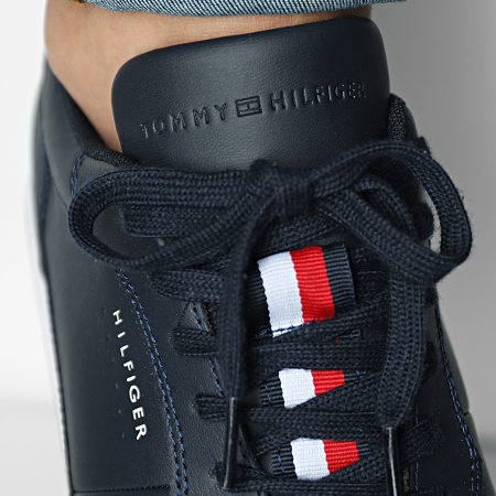 Tommy Hilfiger - SneakersRunner Low Leather 4136 Desert Sky