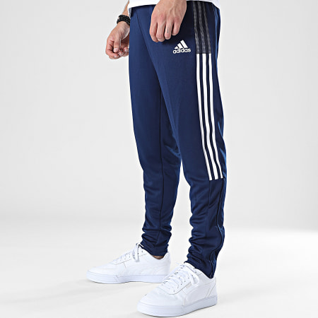 Adidas Sportswear - Tiro 21 GE5425 Pantaloni da jogging a bande blu navy
