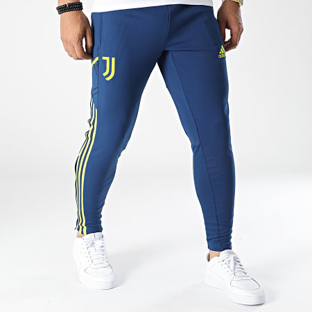 Adidas Performance - Juventus Pantalón de chándal con banda HG1354 Azul marino