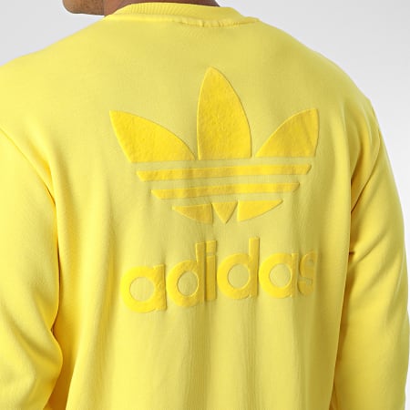 Adidas Originals - Sweat Crewneck Trefoil HK2795 Jaune