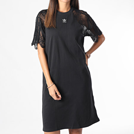 Adidas Originals - Robe Tee Shirt Femme HC4571 Noir