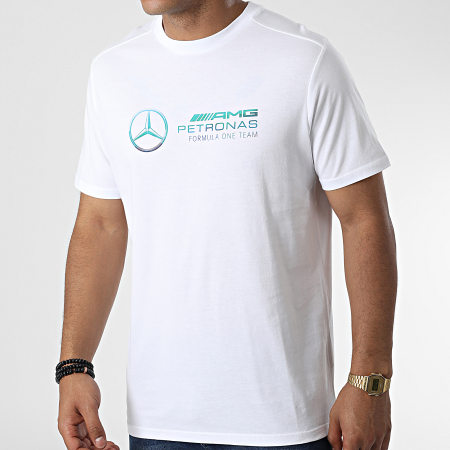 AMG Mercedes - Tee Shirt MAPF1 701221827 Blanc