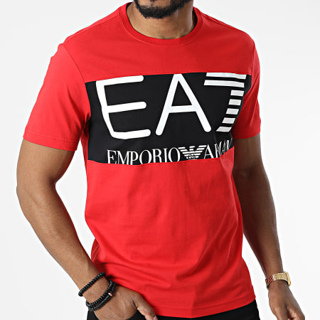EA7 Emporio Armani - Camiseta 6LPT24-PJ7CZ Roja