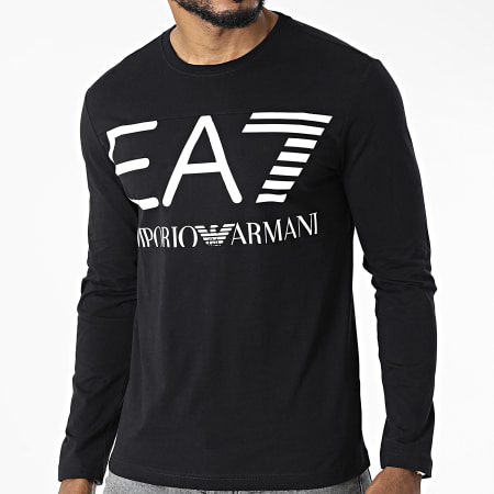 EA7 Emporio Armani - Tee Shirt Manches Longues 6LPT25-PJ7CZ Noir