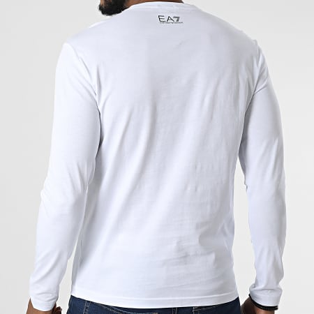 EA7 Emporio Armani - Camiseta manga larga 6LPT25-PJ7CZ Blanco