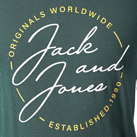 Jack And Jones - Camiseta Manga Larga Jerrys 12222085 Verde