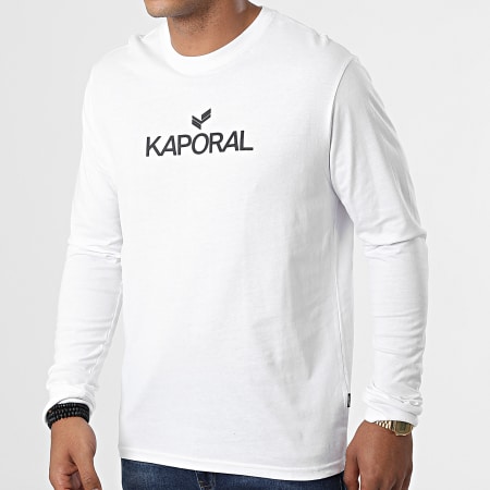 Kaporal - Maglietta manica lunga Peres Bianco