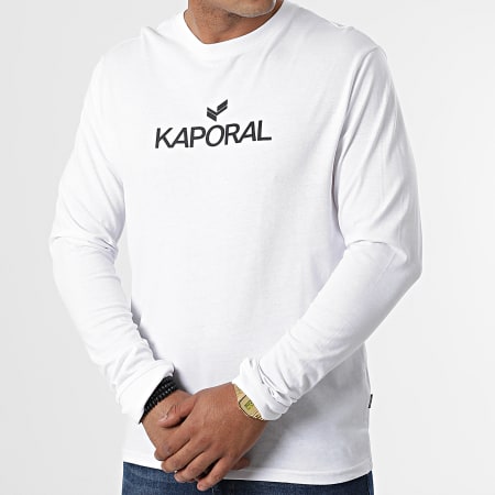 Kaporal - Maglietta manica lunga Peres Bianco