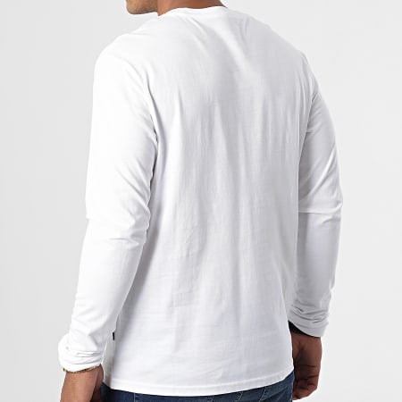 Kaporal - Tee Shirt Manches Longues Peres Blanc