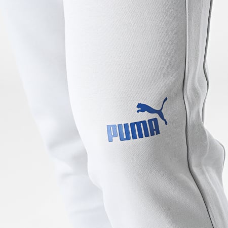 Puma - OM Casuals Pantalones de chándal 767302 Gris Oro