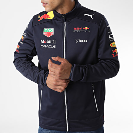 Red Bull Racing - Veste Zippée Team 701219140 Bleu Marine