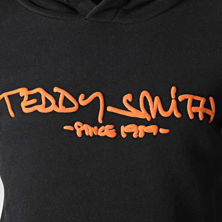 Teddy Smith - Sweat Capuche Enfant Siclass Noir