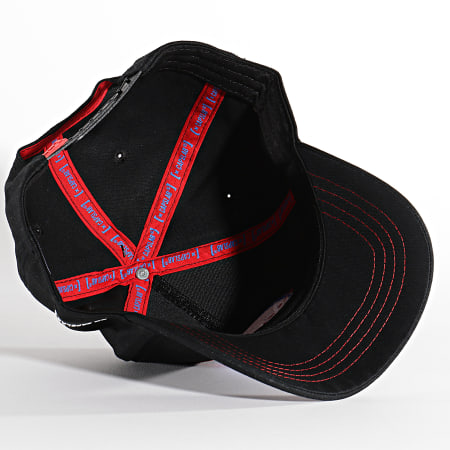Capslab - Cappello con ricamo nero